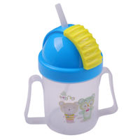 Imagen de Vasorbito doble asa 180ml, sorbito retráctil, varios colores