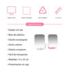 Imagen de Espejo móvil con pie, en caja 2 colores