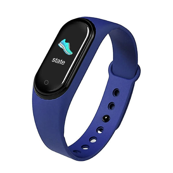 Reloj pulsera Smartband M4 AZUL, IOS y ANDROID