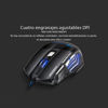 Imagen de Mouse óptico gamer ergonómico RGB X7 IMICE con cable, en caja