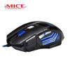 Imagen de Mouse óptico gamer ergonómico RGB X7 IMICE con cable, en caja