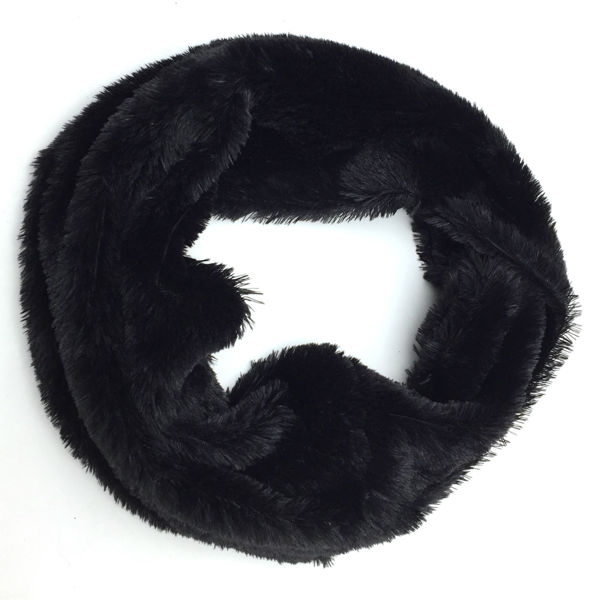 Imagen de Bufanda Cerrada Cuello Peludo