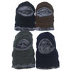 Imagen de Gorro de adulto, pasamontañas, con visera, forrado,  varios colores