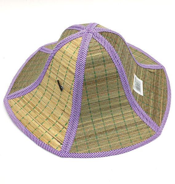 Imagen de Sombrero de dama, plegable, de fibras naturales