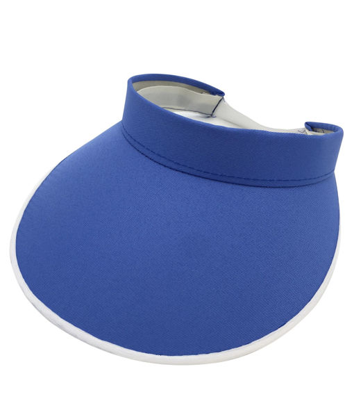Imagen de Visera de poliéster con elástico, varios colores