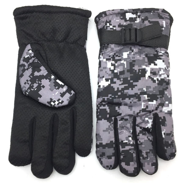 Imagen de Guantes de adulto para moto, tela avión forrados, con puño, varios colores, en bolsa