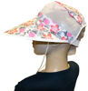 Imagen de Sombrero estampado para dama, con protector de cuello desmontable