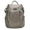 Imagen de Cartera mochila antirrobo de nylon, cierre en la espalda BEIGE