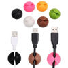 Imagen de Organizador sujetador de cables, x4 clips, en blister