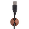 Imagen de Organizador sujetador de cables, x4 clips, en blister