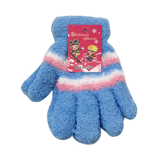 Imagen de Guantes infantiles, de plush, en bolsa, varios colores
