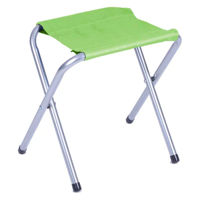 Imagen de Banco 2 patas plegables de metal y PVC, en bolsa, varios colores