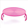 Imagen de Bandeja tapa estante patas plegable para microondas, varios colores