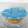 Imagen de Bandeja tapa estante patas plegable para microondas, varios colores