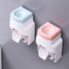 Imagen de Dispensador de pasta dental con soporte para cepillos