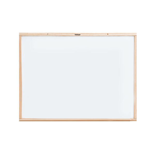Imagen de Pizarra blanca de madera, XALINGO 70x50cm