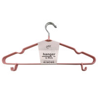 Imagen de Percha de metal x5 con antideslizante, varios colores