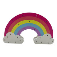 Imagen de Lámpara led, de madera nube, en caja, varios colores