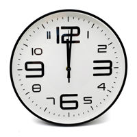 Imagen de Reloj de pared, 30cm de diámetro, en caja
