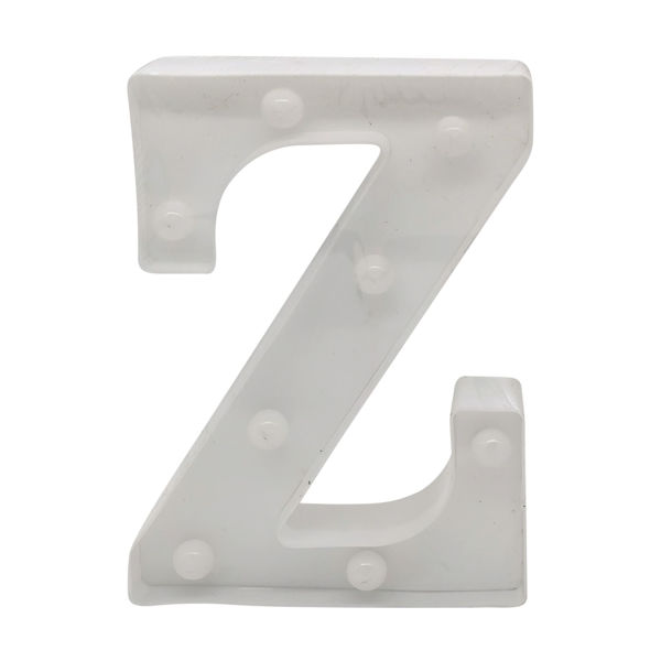 Imagen de Lámpara led letra Z 7 led, 2AA