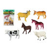 Imagen de Animales de granja x6, en bolsa