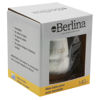 Imagen de Mate 140ml Berlina PLATEADO, doble pared de acero inoxidable en caja