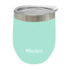 Imagen de Mate con tapa 220ml Berlina VERDE, doble pared de acero inoxidable en caja