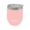 Imagen de Mate con tapa 220ml Berlina ROSADO, doble pared de acero inoxidable en caja