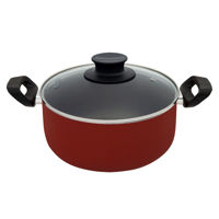 Imagen de Olla cacerola antiadherente 20cm ROJO, TROPICOS MARTINAZZO