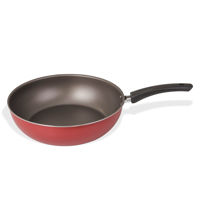 Imagen de Sartén wok antiadherente 28cm ROJO, TROPICOS MARTINAZZO