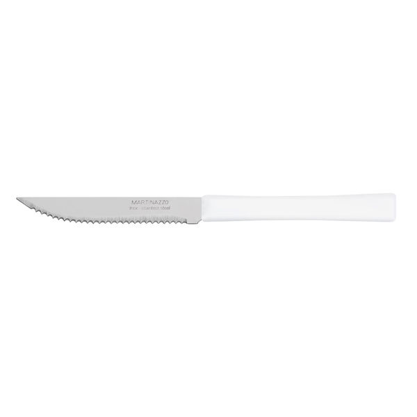 Imagen de Cubiertos cuchillo de mesa x6 en blister, acero inoxidable BLANCO, UNA MARTINAZZO
