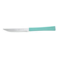 Imagen de Cubiertos cuchillo de mesa x6 en blister, acero inoxidable VERDE, UNA MARTINAZZO