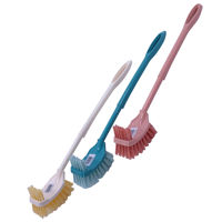 Imagen de Cepillo para WC de plástico, 2en1, varios colores