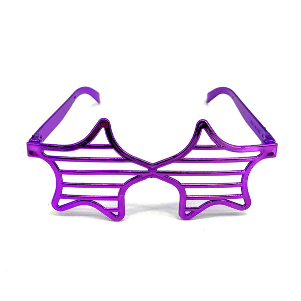 Imagen de Lentes de cotillón x12, rayados, varios colores