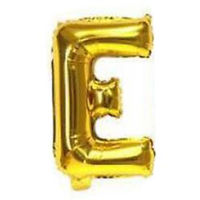 Imagen de Globo metalizado 32" letra E DORADO