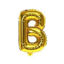 Imagen de Globo metalizado 16" letra B DORADO