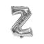 Imagen de Globo metalizado 16" letra Z PLATEADO
