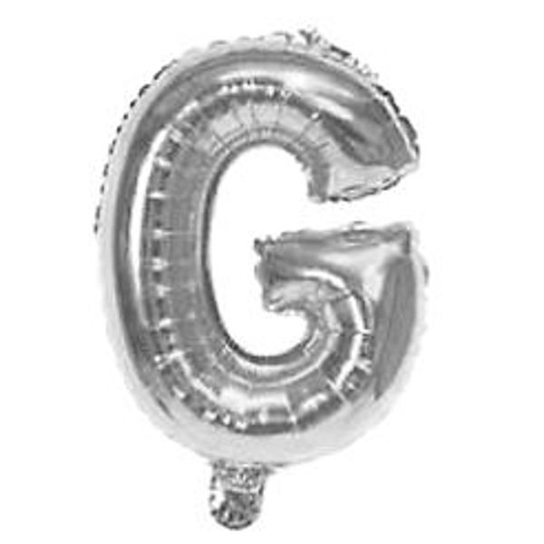 Imagen de Globo metalizado 32" letra G PLATEADO