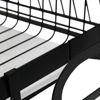 Imagen de Escurridor de platos de metal, 3 niveles con estantes, para amurar a la pared, en caja
