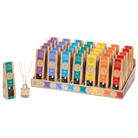 Imagen de Aromatizador difusor 50ml CHAKRA&LUCK, DISPLAY x35 7 fragancias