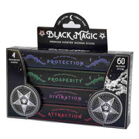Imagen de Incienso palitos 15x4 BLACK MAGIC, CAJAx12, 4 fragancias