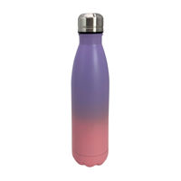 Imagen de Botella deportiva de metal boca ancha 500ml,  varios colores