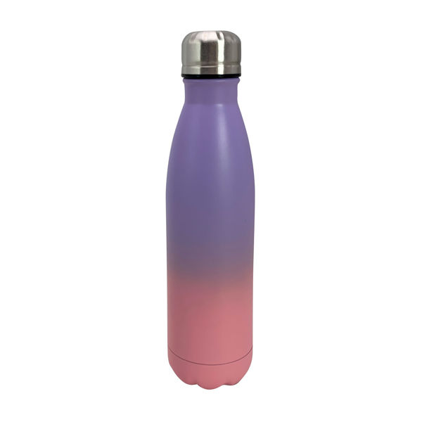 Imagen de Botella deportiva de metal boca ancha 500ml,  varios colores