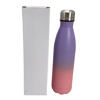 Imagen de Botella deportiva de metal boca ancha 500ml,  varios colores