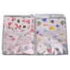 Imagen de Manta envolvente swaddle para bebé de algodón, varios diseños de nena