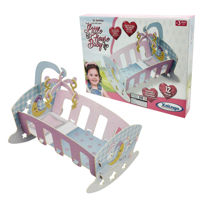 Imagen de Cama cuna para muñeca de madera para armar, XALINGO, en caja