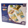 Imagen de Puzzle de madera, 36 cubos, 4 puzzles granja XALINGO, en caja