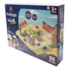 Imagen de Bloques de madera, 90 piezas, puzzle granja, XALINGO, en caja