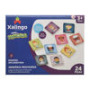 Imagen de Juego de mesa, memoria, profesiones, 24 piezas de madera XALINGO, en caja