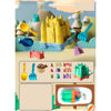 Imagen de Juego de playa, balde castillo, 7 piezas, en red